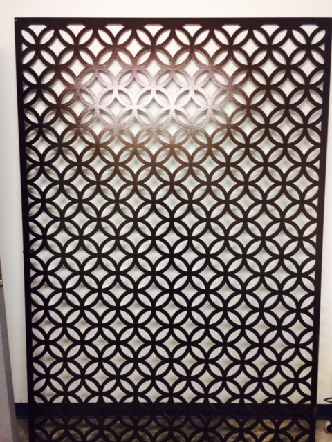 Custom Aluminum Partition Panel