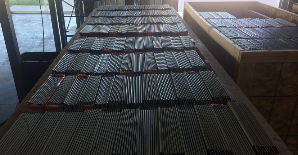 Aluminum Flat Lock Tiles