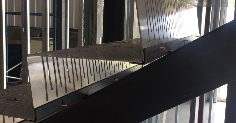 Custom Stainless Steel Stair Treads